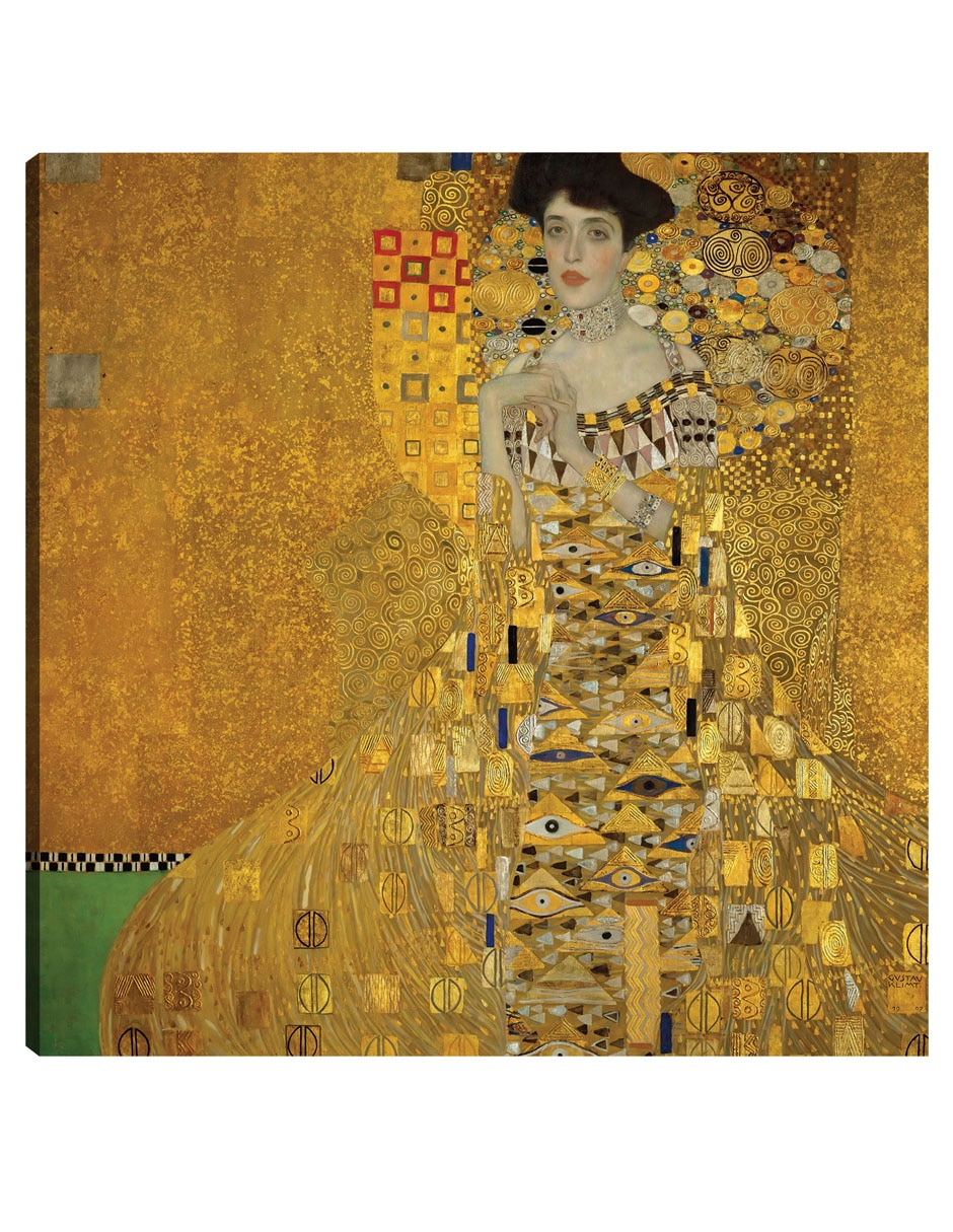Cuadro decorativo Retrato De Adela Bloch-Bauer I (1907) técnica mixta Retratos Cuadro decorativo Retrato De Adela Bloch-Bauer I (1907) técnica mixta Retratos