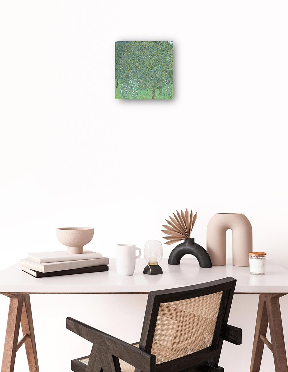 Cuadro decorativo Rosales Bajo Los Árboles técnica mixta Bosques 2