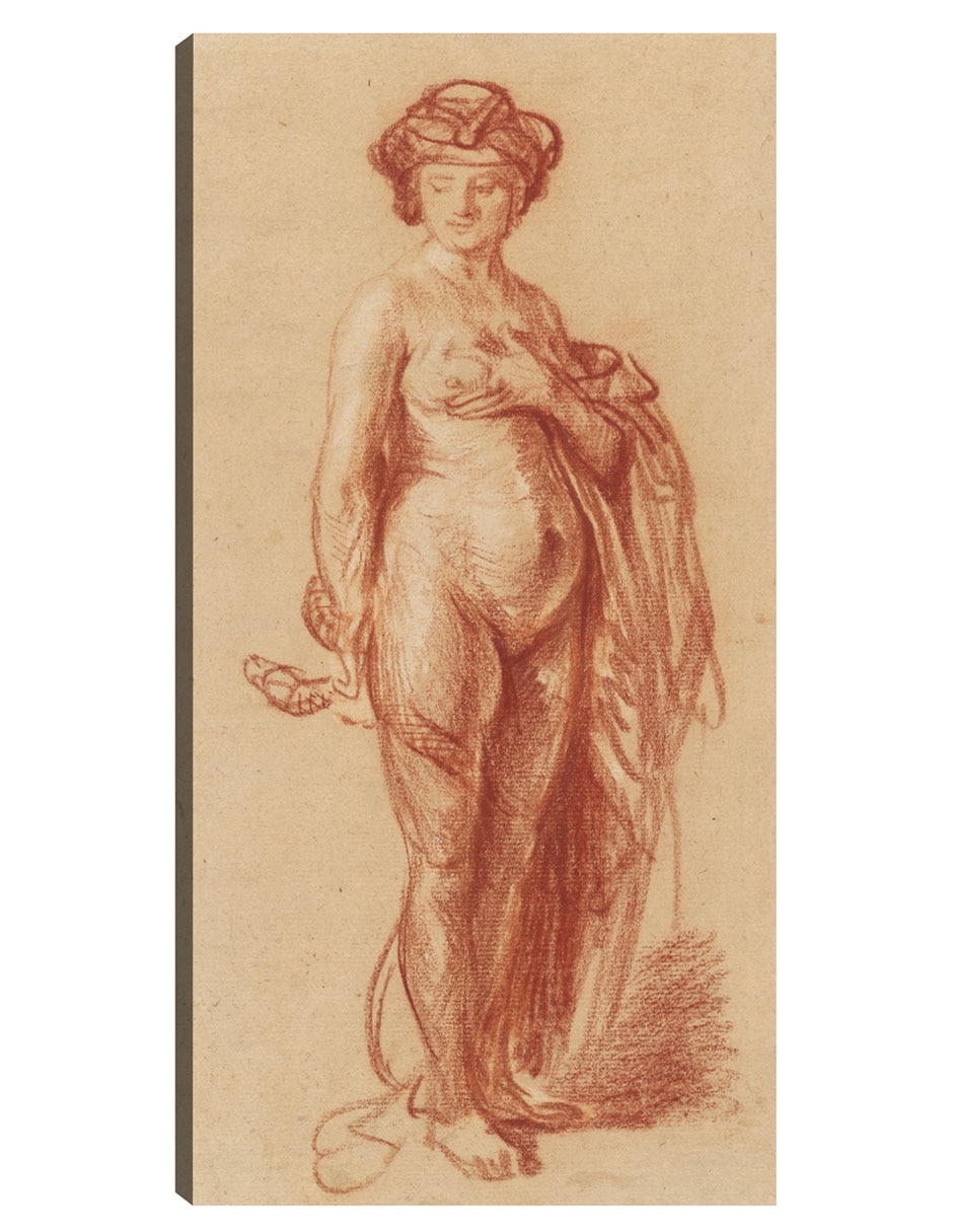 Cuadro decorativo Mujer Desnuda Con Serpiente (1637) técnica mixta Gente Cuadro decorativo Mujer Desnuda Con Serpiente (1637) técnica mixta Gente