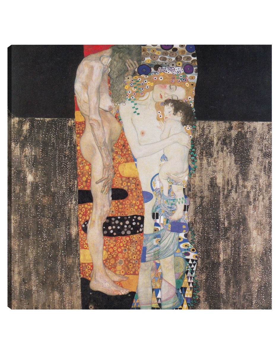 Cuadro decorativo Las Tres Edades De La Mujer (1905) técnica mixta Gente Cuadro decorativo Las Tres Edades De La Mujer (1905) técnica mixta Gente