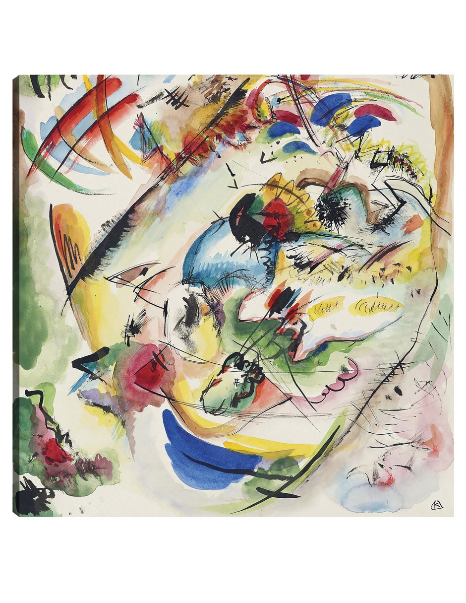 Cuadro decorativo Borrador De 'Improvisación De Ensueño' (1913) técnica mixta Colores