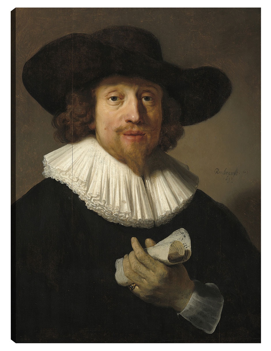 Cuadro decorativo Hombre Con Una Partitura (1633) técnica mixta Gente Cuadro decorativo Hombre Con Una Partitura (1633) técnica mixta Gente