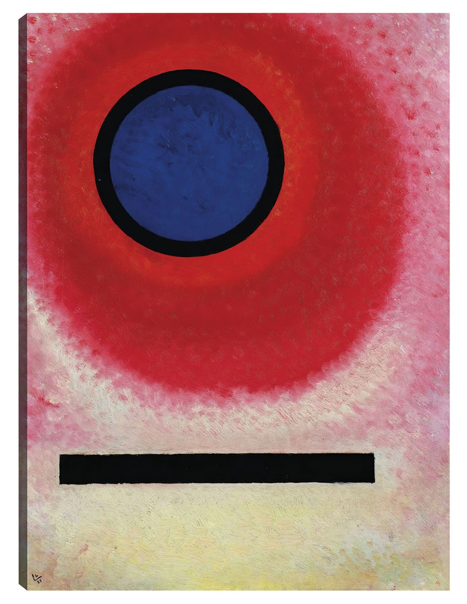 Cuadro decorativo Círculo Azul Ii (1925) técnica mixta Colores Cuadro decorativo Círculo Azul Ii (1925) técnica mixta Colores