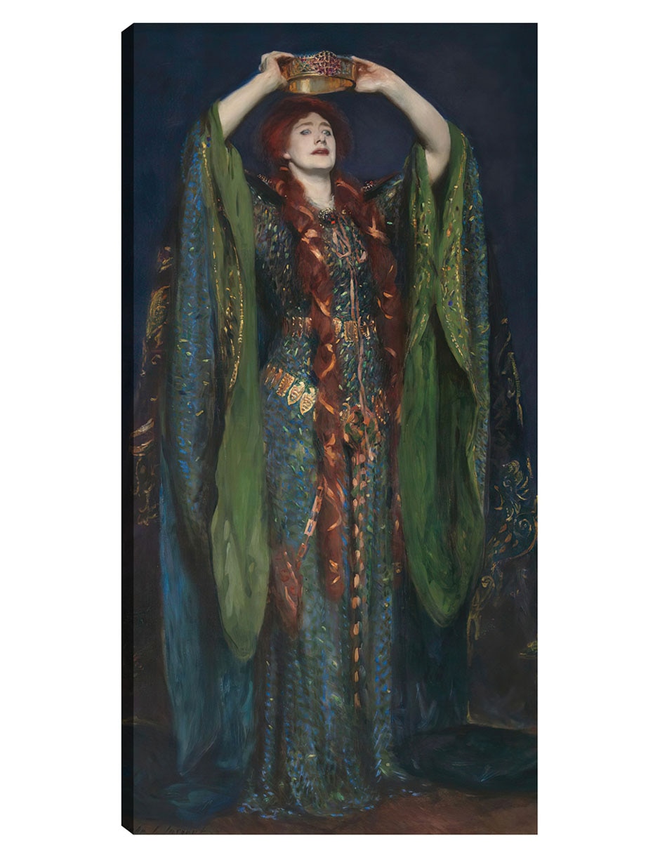 Cuadro decorativo Ellen Terry Como Lady Macbeth (1889) técnica mixta Gente Cuadro decorativo Ellen Terry Como Lady Macbeth (1889) técnica mixta Gente