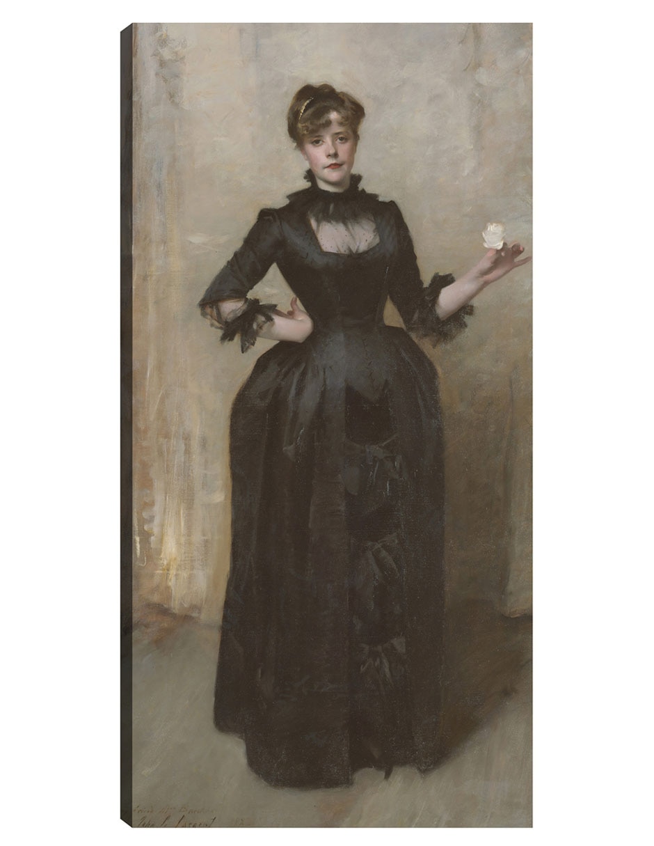 Cuadro decorativo La Dama De La Rosa (Charlotte Louise Burckhardt) (1882) técnica mixta Gente Cuadro decorativo La Dama De La Rosa (Charlotte Louise Burckhardt) (1882) técnica mixta Gente