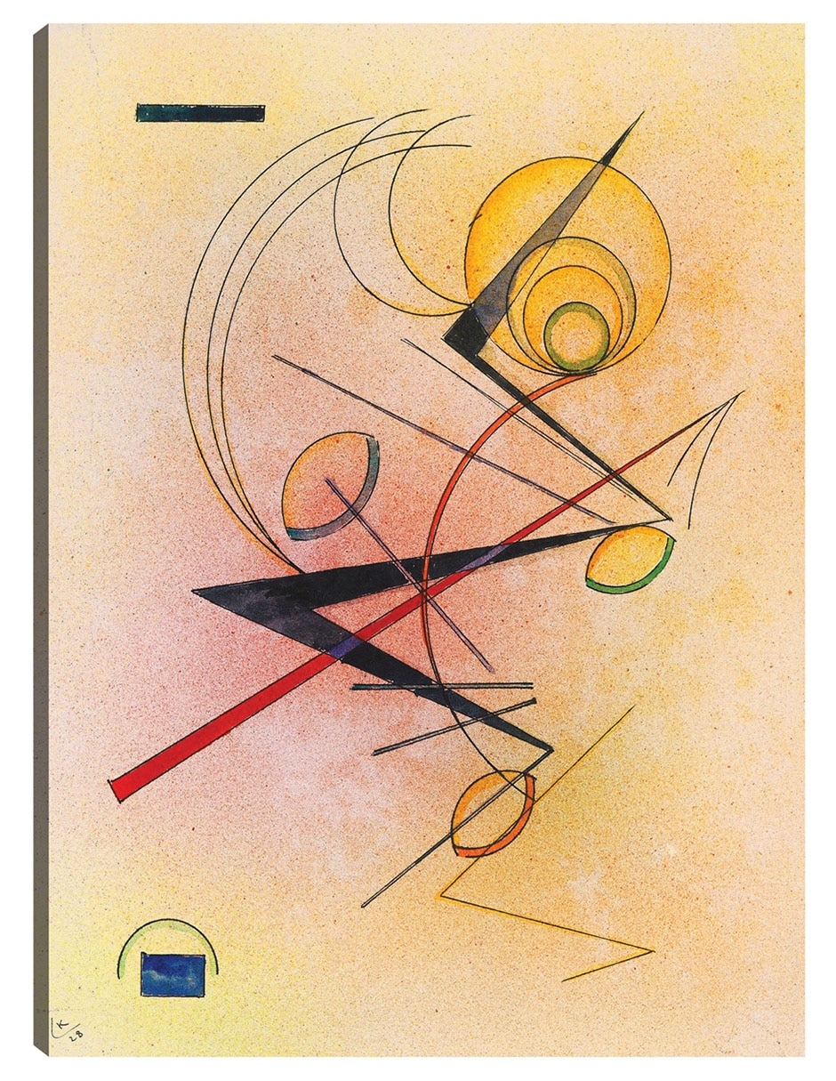 Cuadro decorativo Pequeños Cálidos (1928) técnica mixta Formas Cuadro decorativo Pequeños Cálidos (1928) técnica mixta Formas