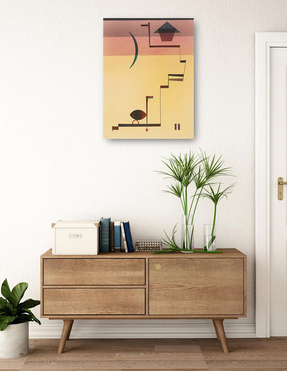 Cuadro decorativo Eckig (Angular) (1931) técnica mixta Formas 2