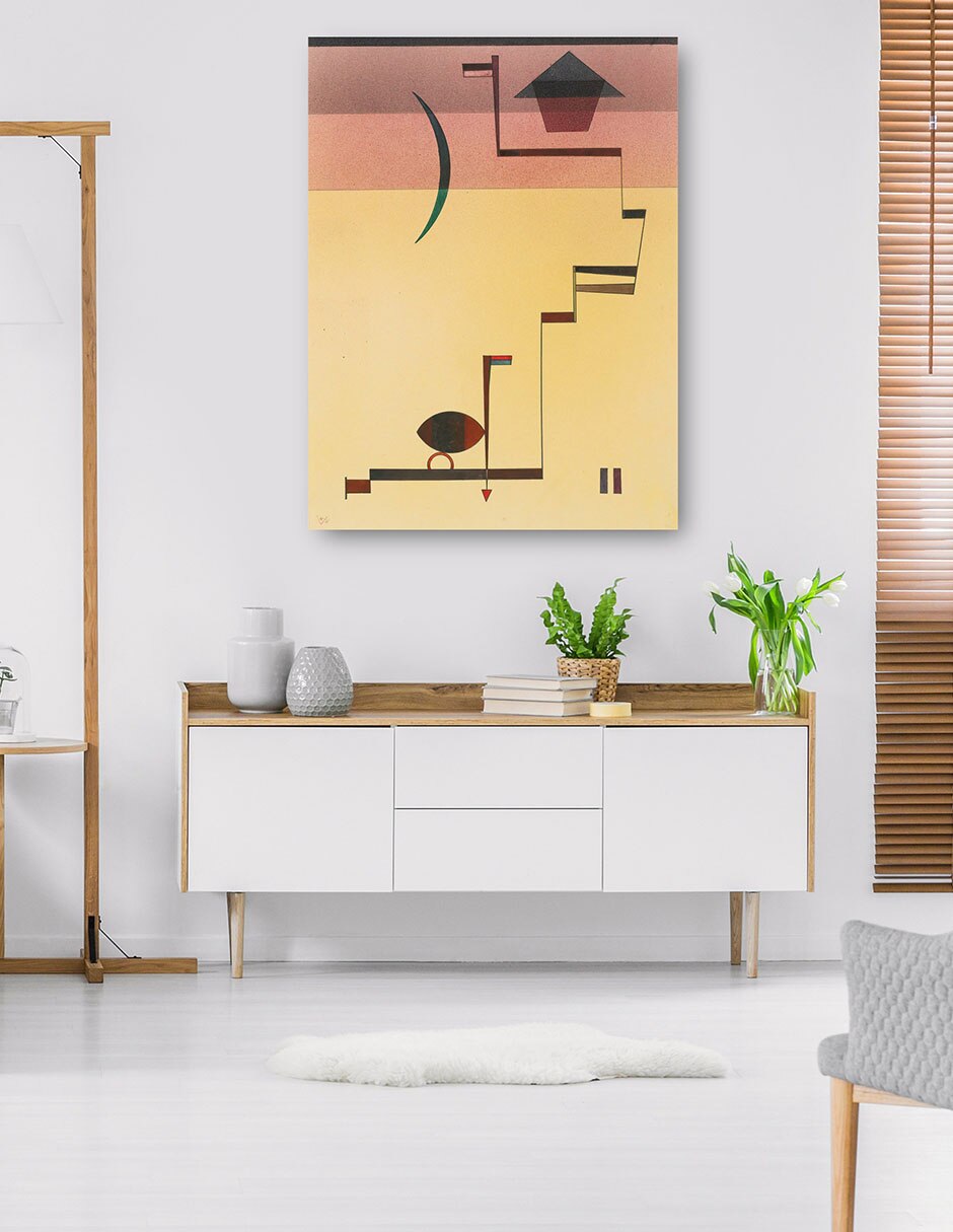 Cuadro decorativo Eckig (Angular) (1931) técnica mixta Formas 4