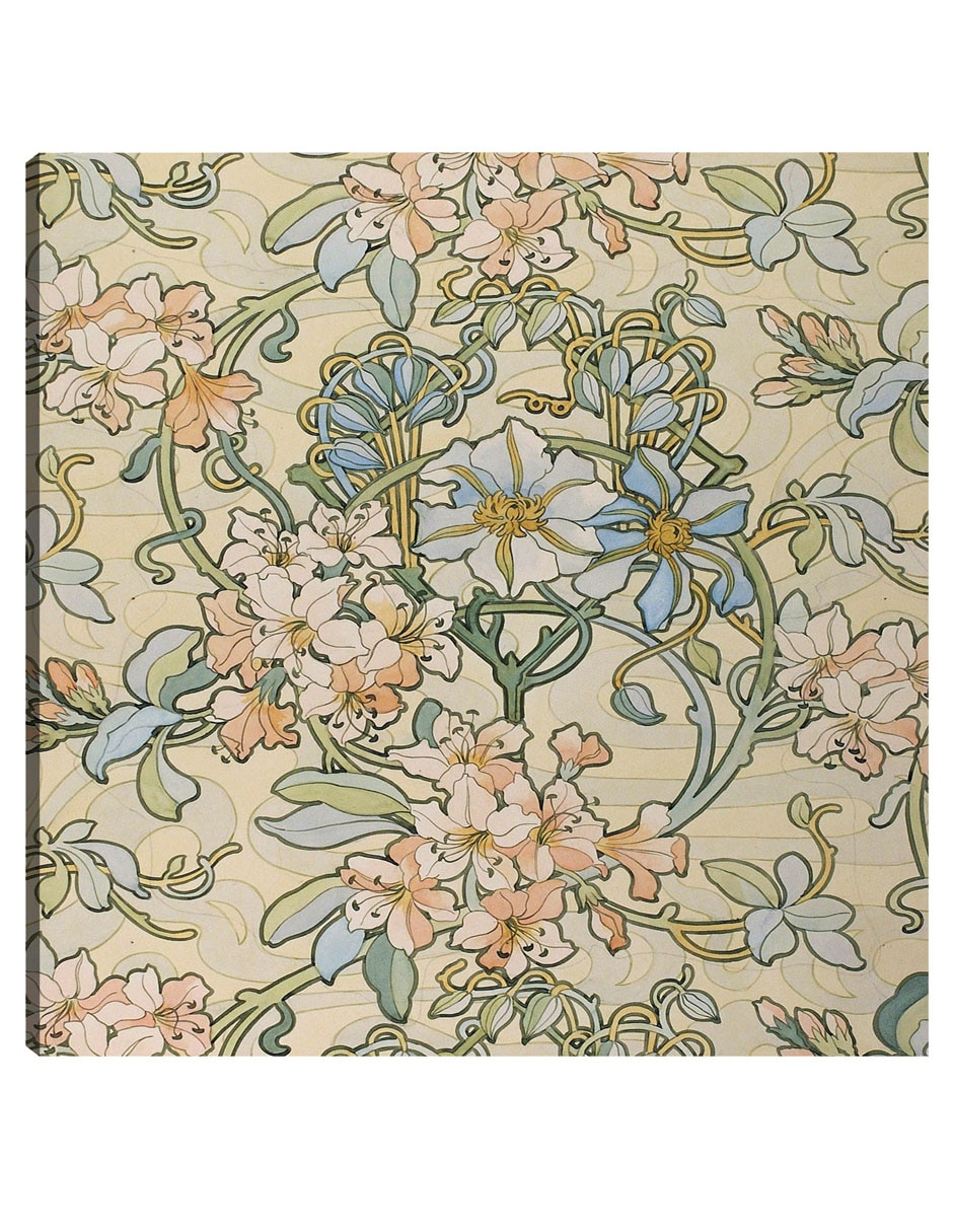 Cuadro decorativo Clemátida (1897-1898) técnica mixta Floración