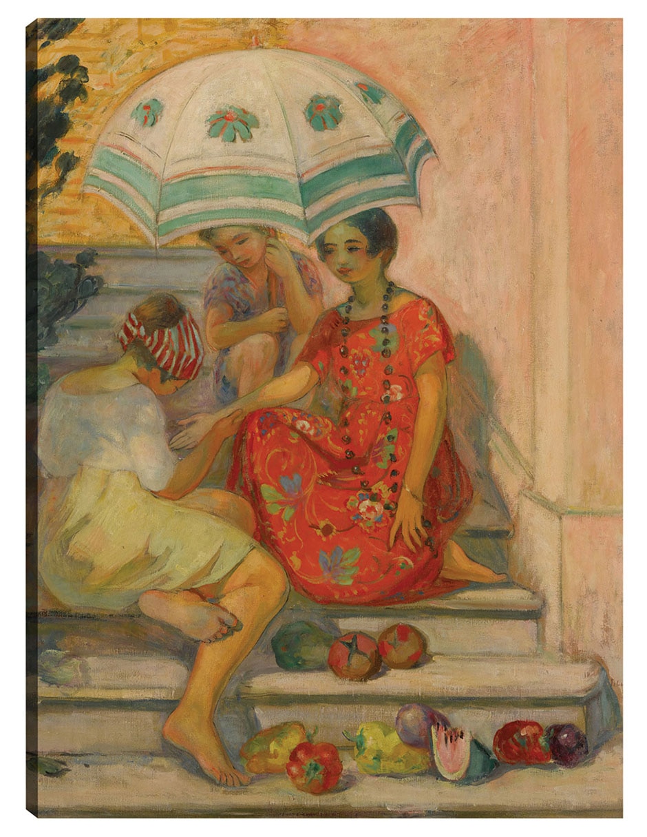 Cuadro decorativo El Diseño De Buena Aventura, Sainte-Maxime (1914) técnica mixta Gente Cuadro decorativo El Diseño De Buena Aventura, Sainte-Maxime (1914) técnica mixta Gente