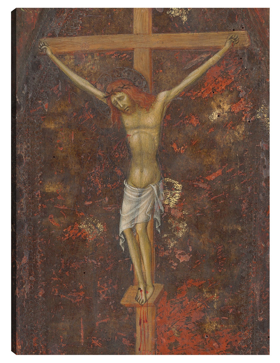 Cuadro decorativo Cristo en la cruz [reverso], c. 1380/1390 técnica mixta Figuras Celestiales 1