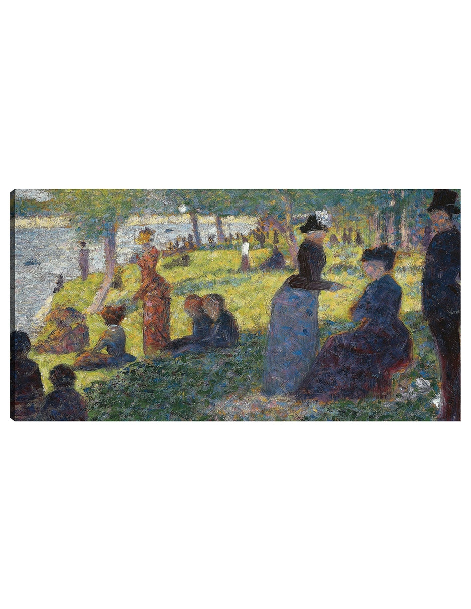 Cuadro decorativo Boceto Para “La Grande Jatte” (1884) técnica mixta Gente Cuadro decorativo Boceto Para “La Grande Jatte” (1884) técnica mixta Gente