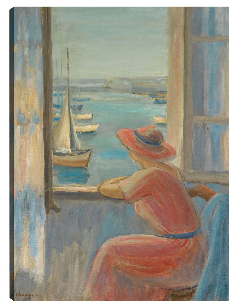 Cuadro decorativo Frente A La Ventana, Isla De Yeu (1919) técnica mixta Gente Cuadro decorativo Frente A La Ventana, Isla De Yeu (1919) técnica mixta Gente