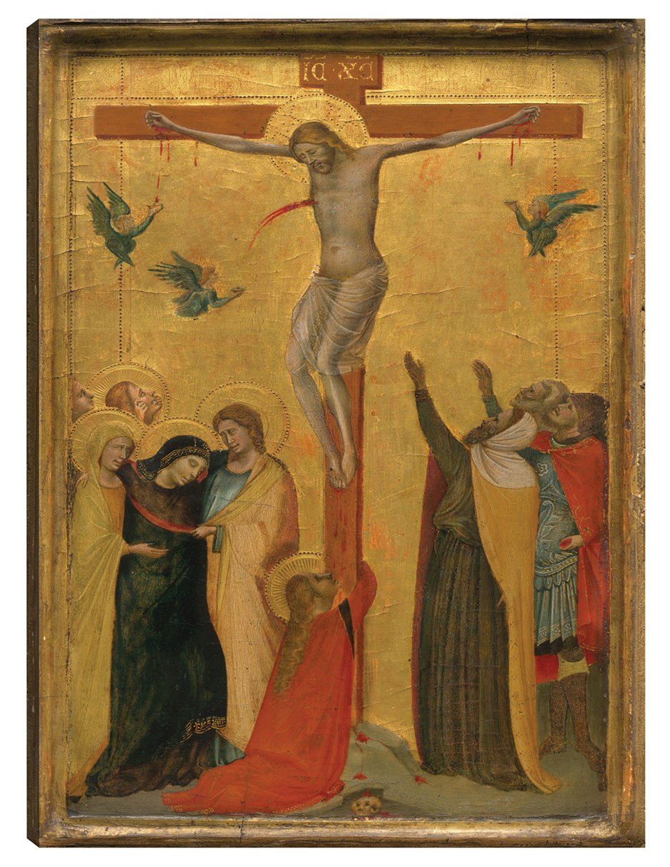 Cuadro decorativo La Crucifixión, c. 1320/1325 técnica mixta Cuadros Jr Figuras Celestiales