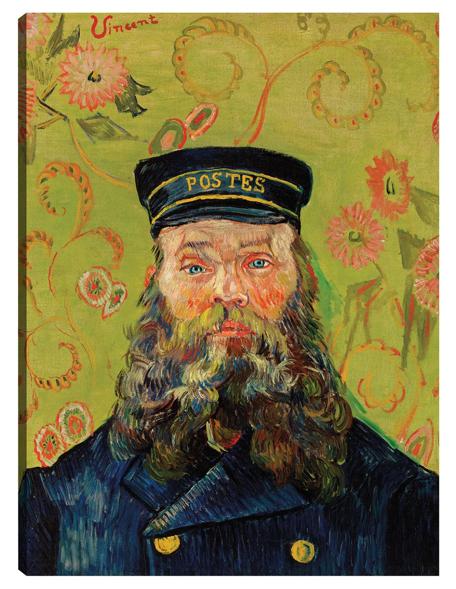 Cuadro decorativo El Cartero (Joseph Roulin) (1888) técnica mixta Gente Cuadro decorativo El Cartero (Joseph Roulin) (1888) técnica mixta Gente