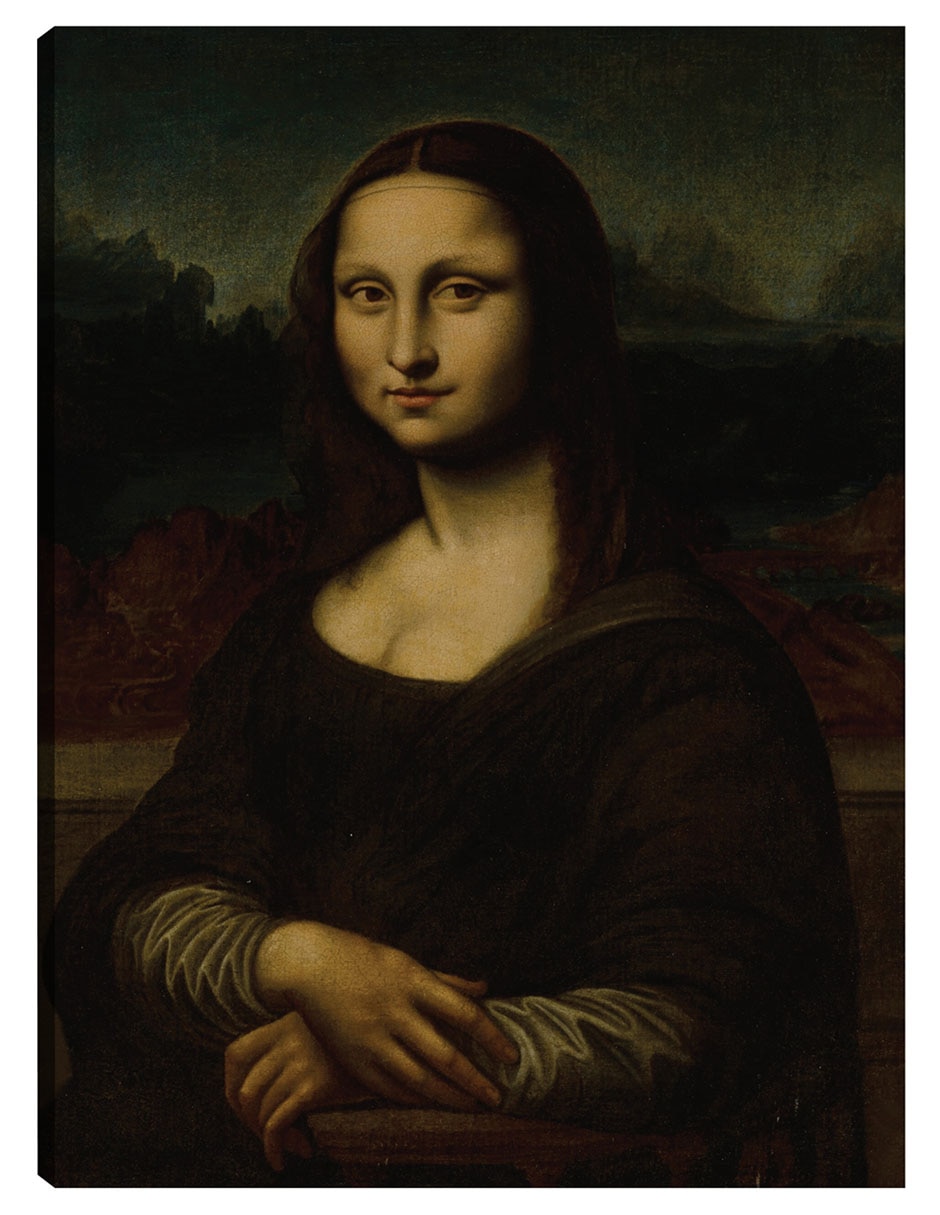 Cuadro decorativo Mona Lisa técnica mixta Gente Cuadro decorativo Mona Lisa técnica mixta Gente