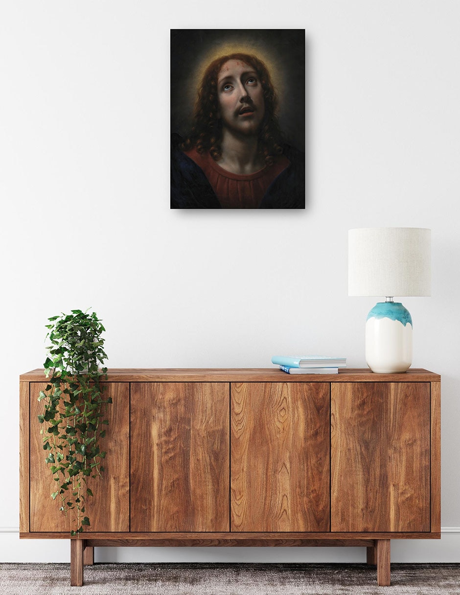 Cuadro decorativo La agonía de Cristo en el huerto de Getsemaní técnica mixta 5