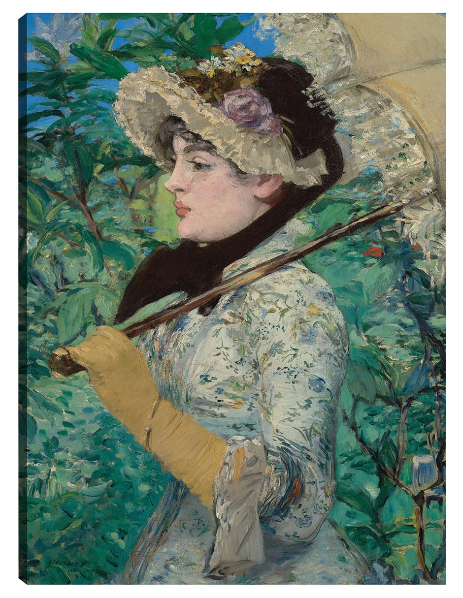Cuadro decorativo Juana (Primavera) (1881) técnica mixta Gente Cuadro decorativo Juana (Primavera) (1881) técnica mixta Gente
