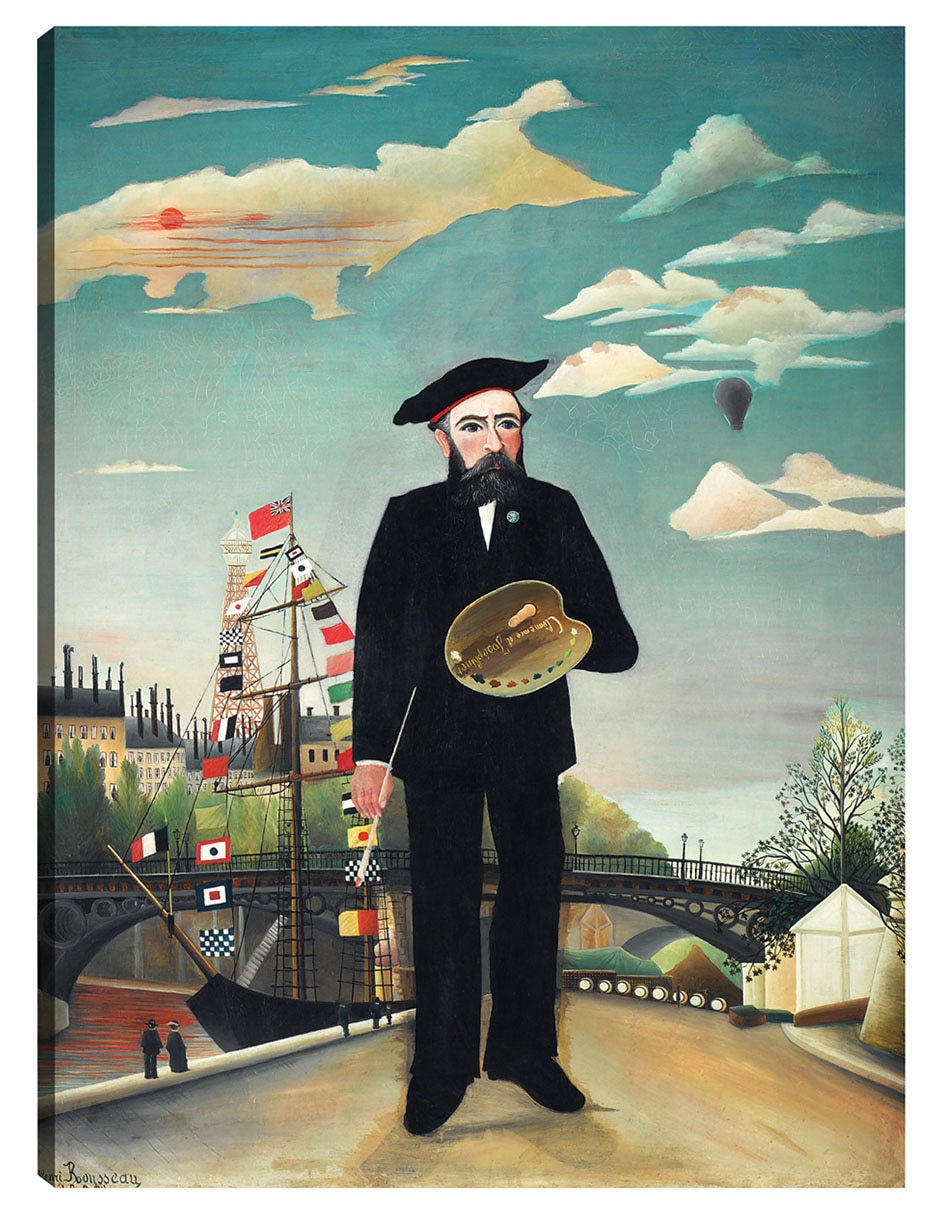 Cuadro decorativo Yo Mismo: Retrato – Paisaje (1890) técnica mixta Gente