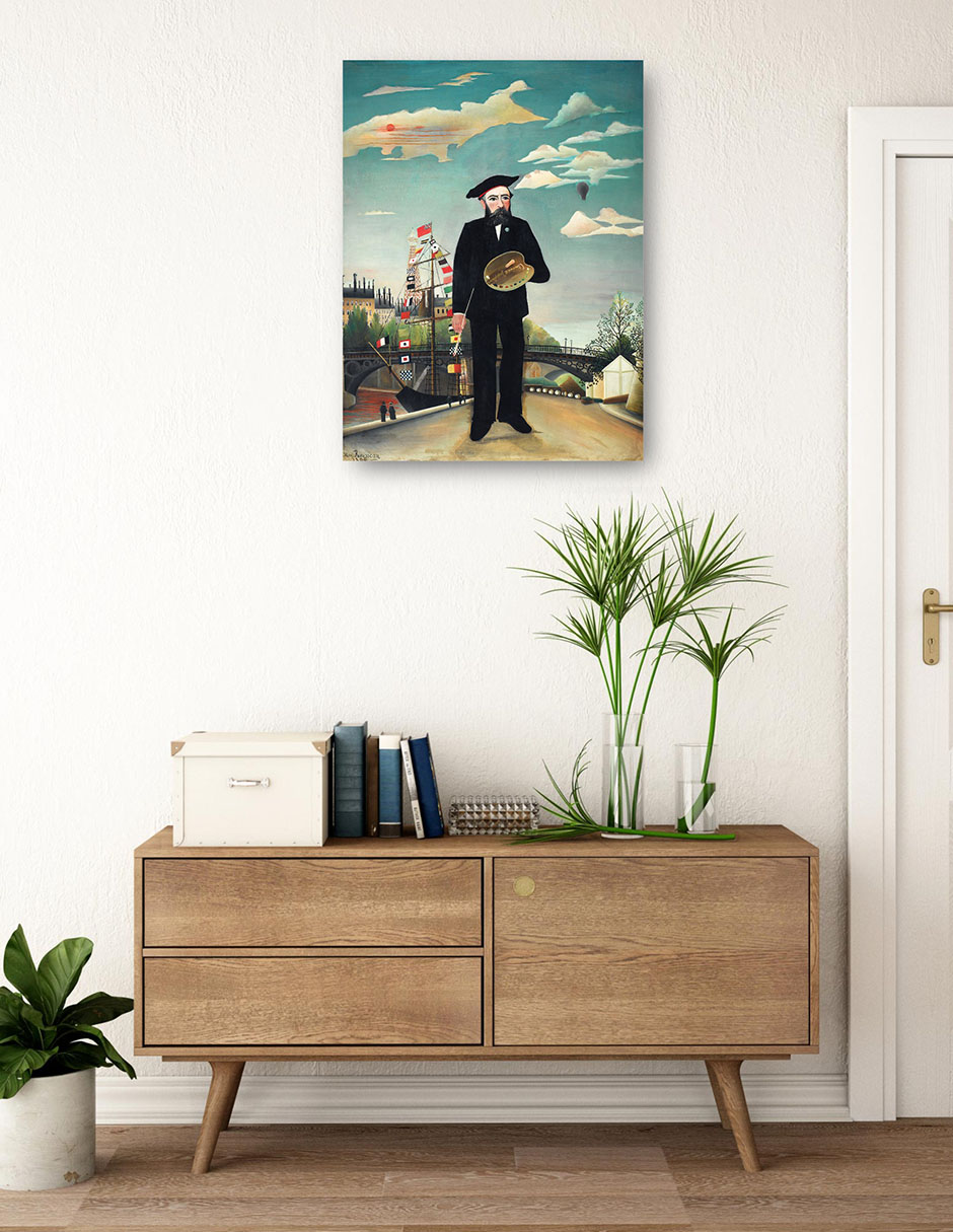 Cuadro decorativo Yo Mismo: Retrato – Paisaje (1890) técnica mixta Gente 2
