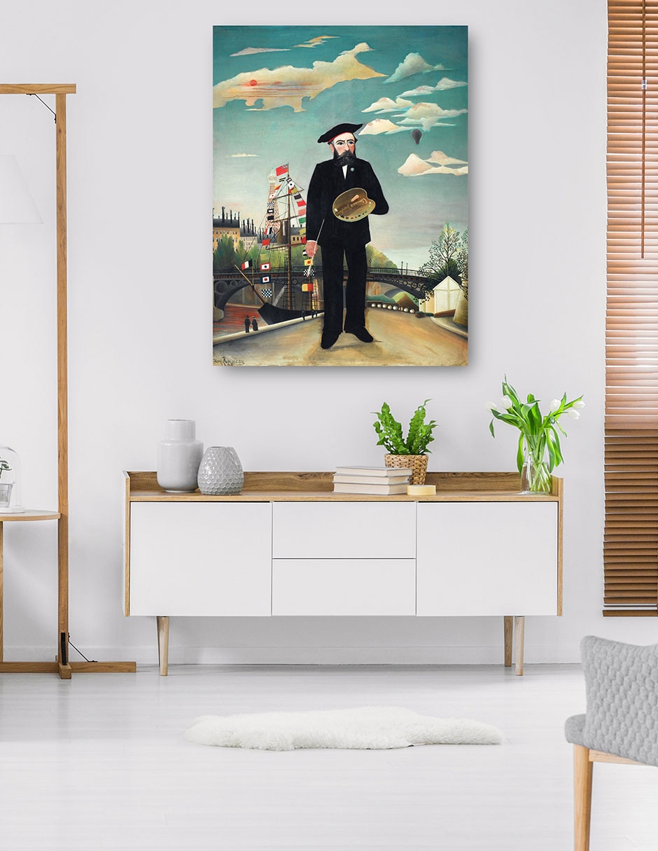 Cuadro decorativo Yo Mismo: Retrato – Paisaje (1890) técnica mixta Gente 4