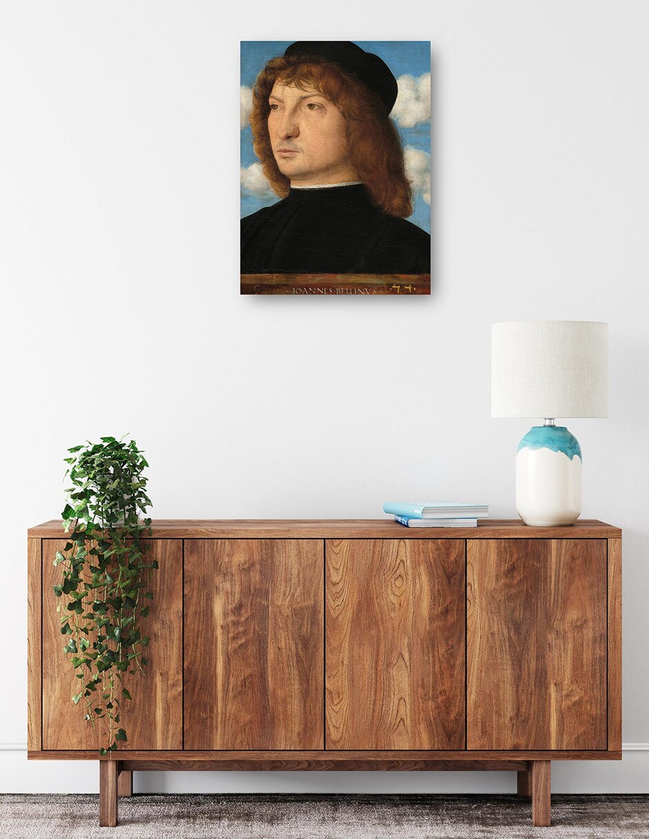 Cuadro decorativo Retrato De Un Caballero Veneciano C. 1500 técnica mixta Gente 2