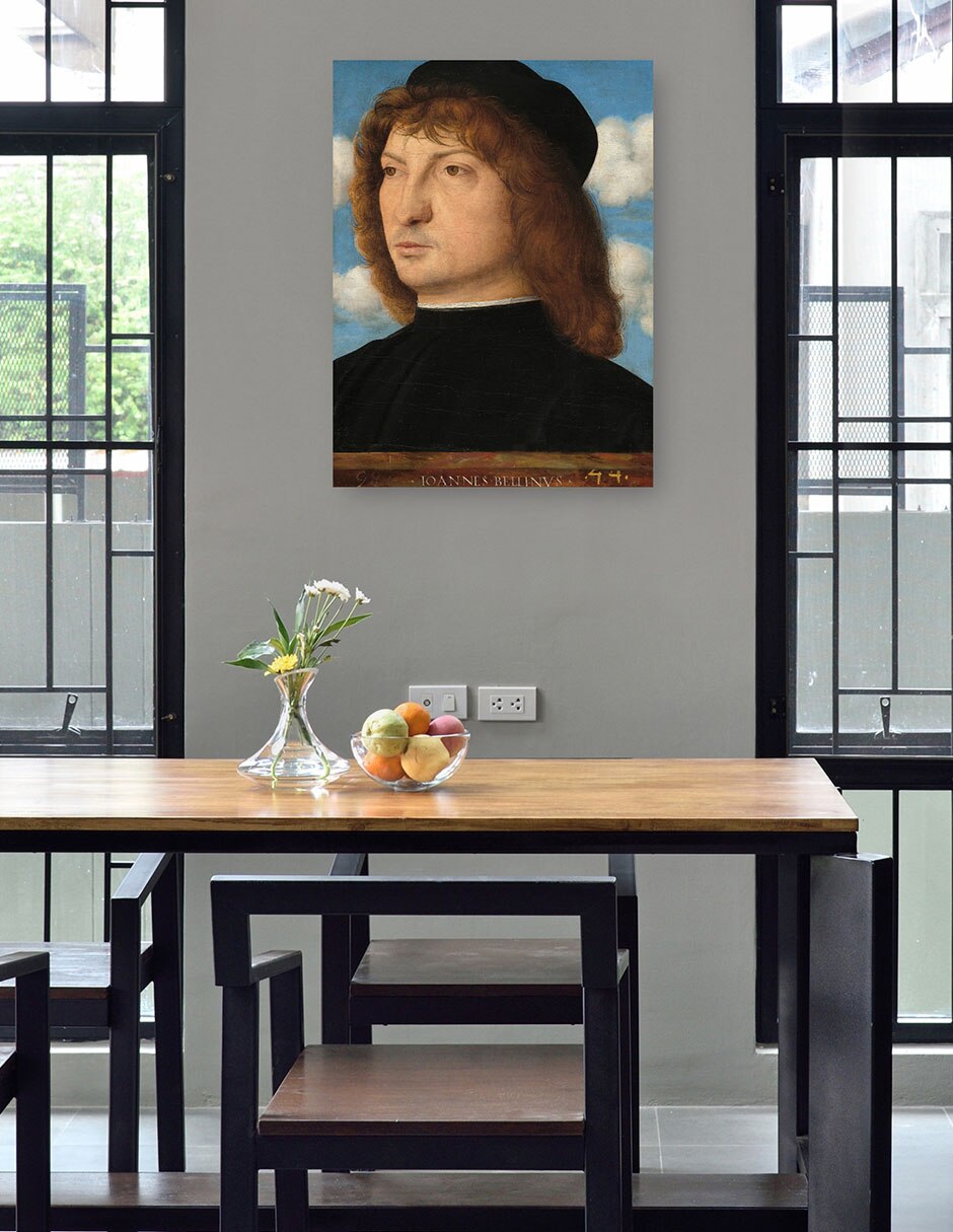 Cuadro decorativo Retrato De Un Caballero Veneciano C. 1500 técnica mixta Gente 4