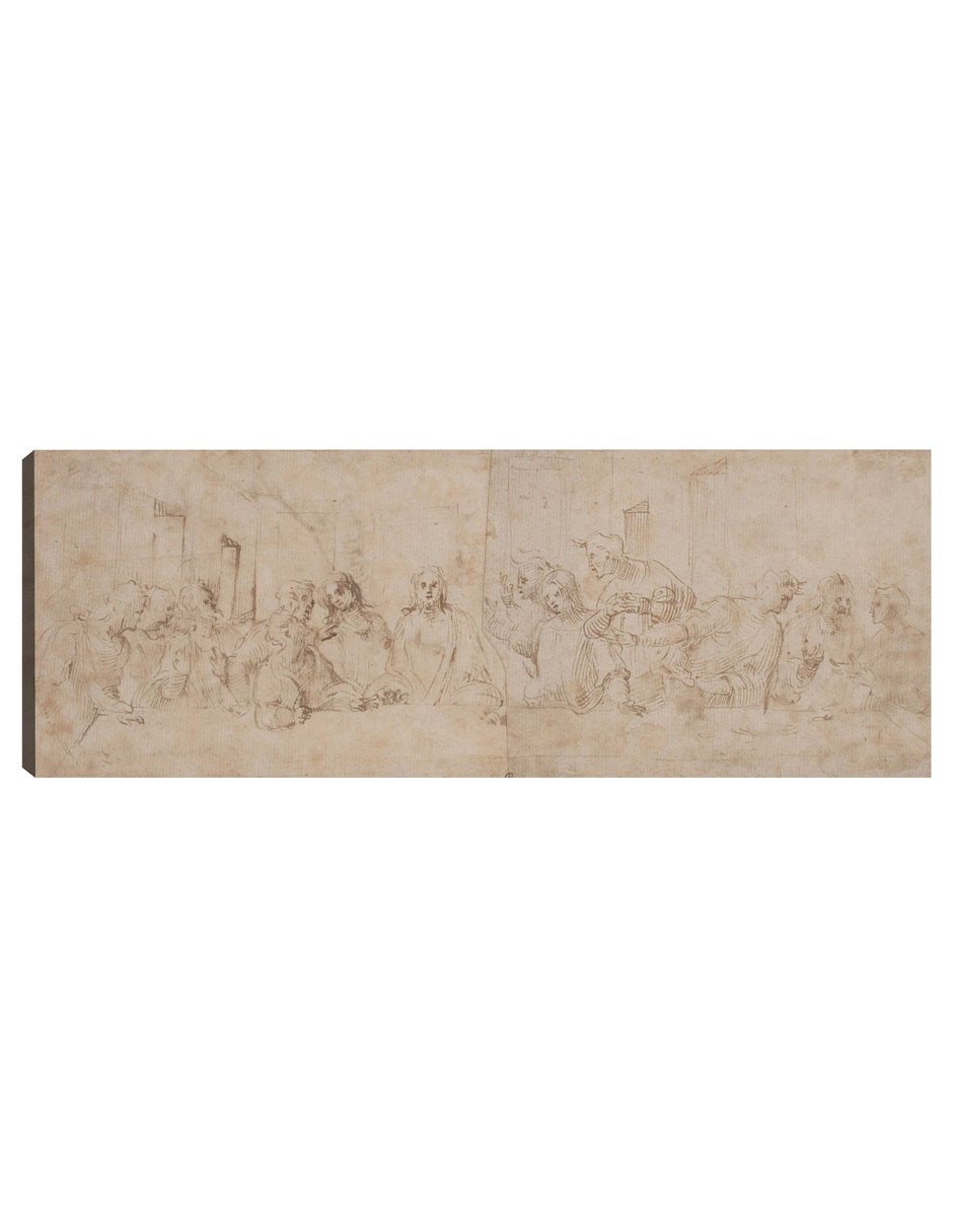 Cuadro decorativo La Última Cena, C. 1515 técnica mixta Religión Y Espiritualidad