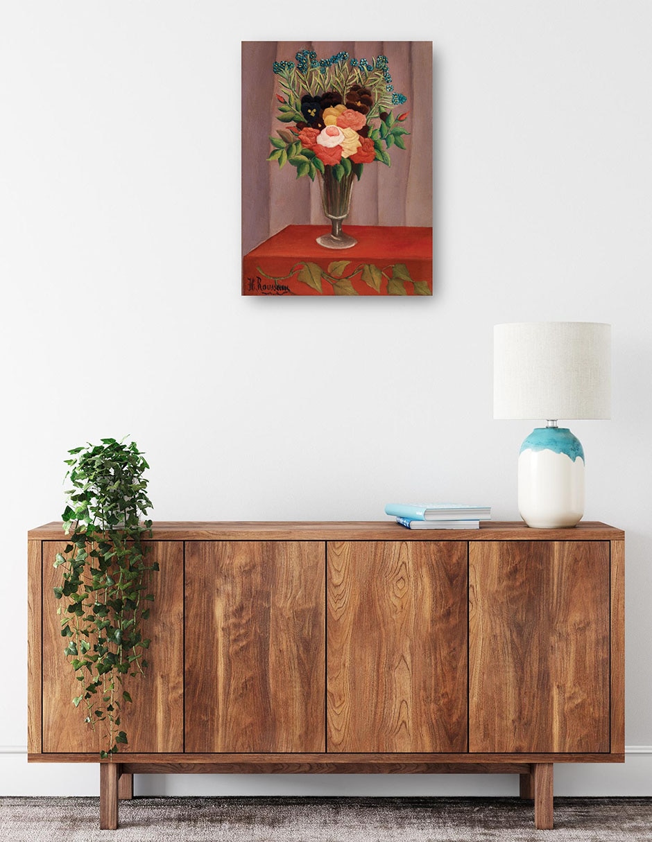 Cuadro decorativo Ramo de flores (Bouquet de fleurs) mixta Floreros 5