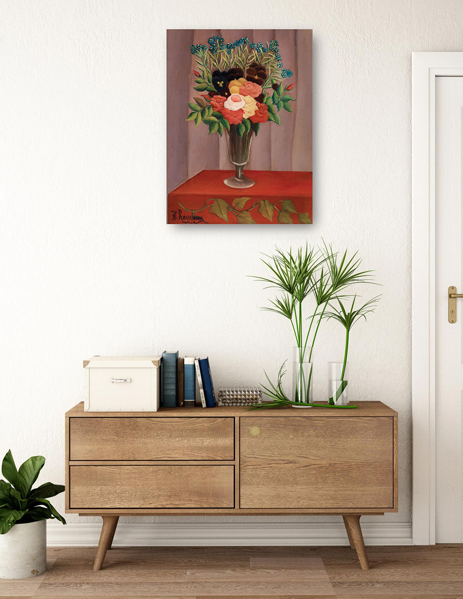 Cuadro decorativo Ramo de flores (Bouquet de fleurs) mixta Floreros 4