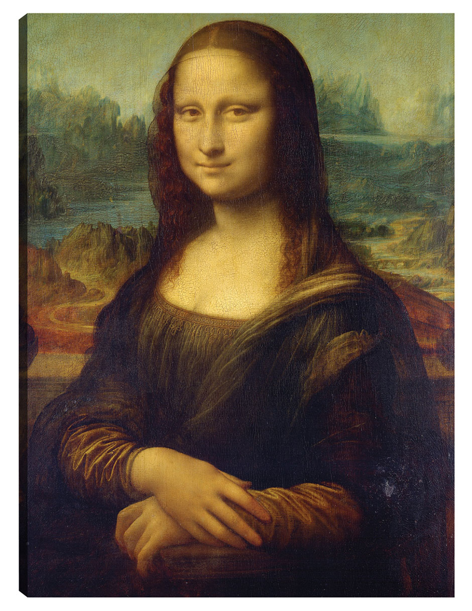 Cuadro decorativo Mona Lisa (1503-1506) técnica mixta Gente Cuadro decorativo Mona Lisa (1503-1506) técnica mixta Gente