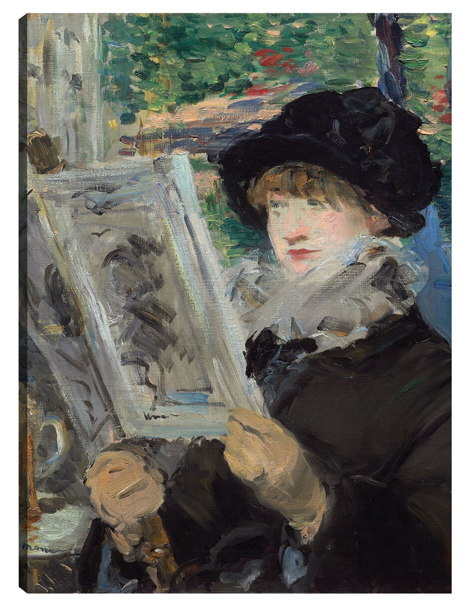 Cuadro decorativo Mujer Leyendo (1880) técnica mixta Gente Cuadro decorativo Mujer Leyendo (1880) técnica mixta Gente