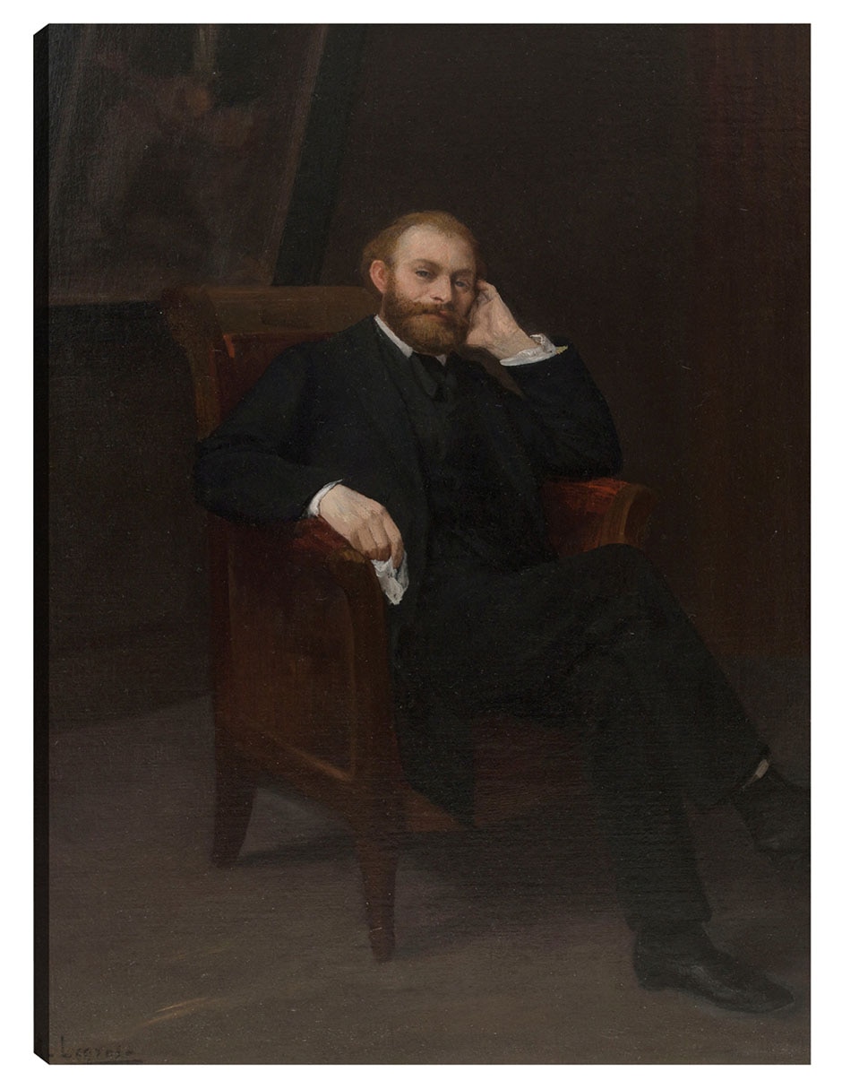 Cuadro decorativo Retrato De Edouard Manet (1863) técnica mixta Gente