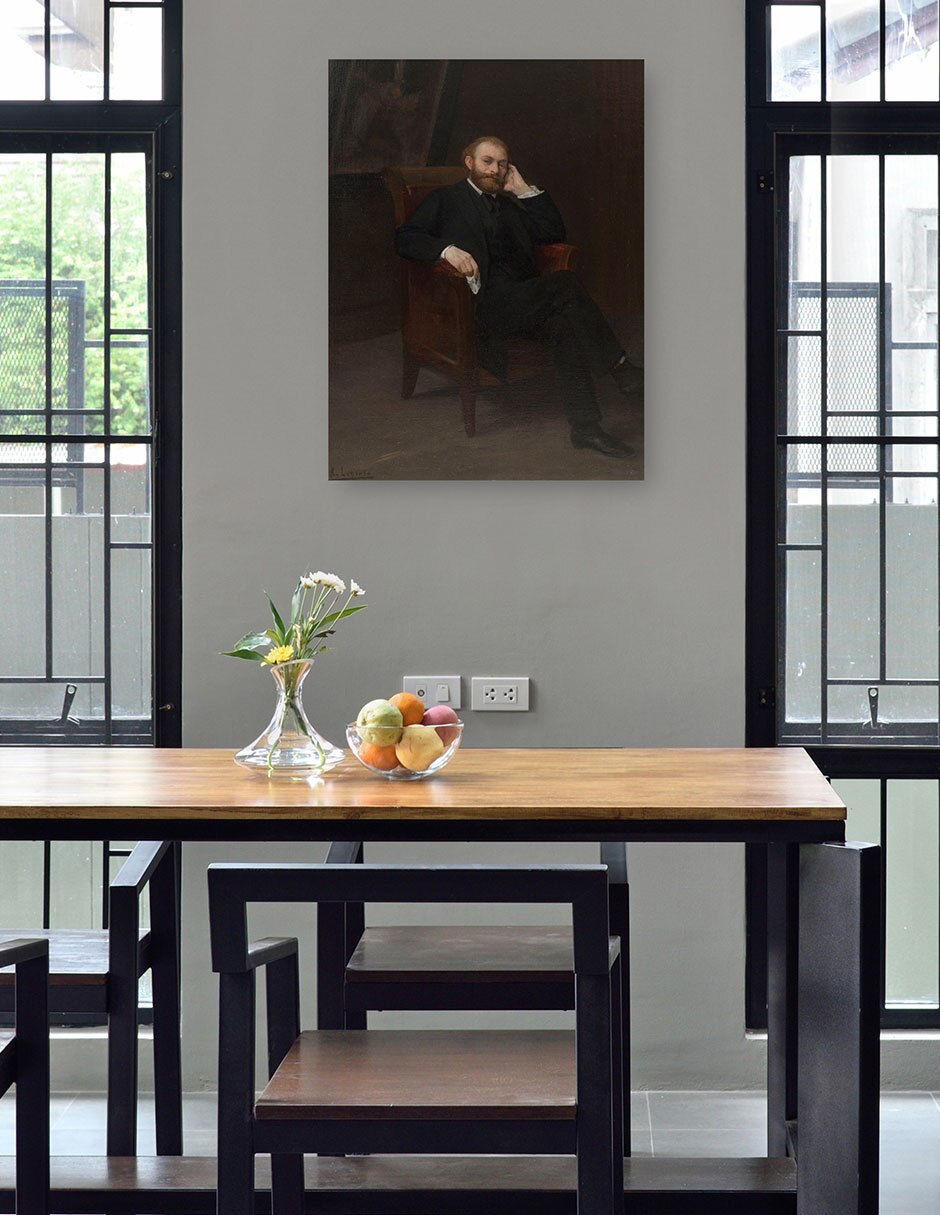 Cuadro decorativo Retrato De Edouard Manet (1863) técnica mixta Gente 3