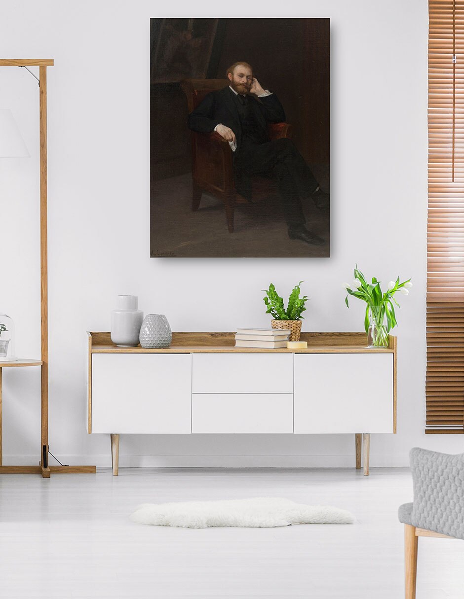Cuadro decorativo Retrato De Edouard Manet (1863) técnica mixta Gente 4