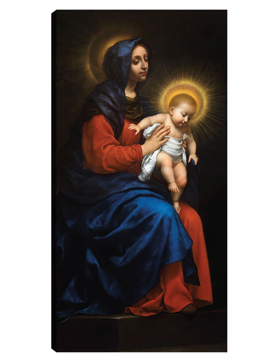 Cuadro decorativo Virgen Con El Niño (1570-1575) técnica mixta Vírgenes Cuadro decorativo Virgen Con El Niño (1570-1575) técnica mixta Vírgenes