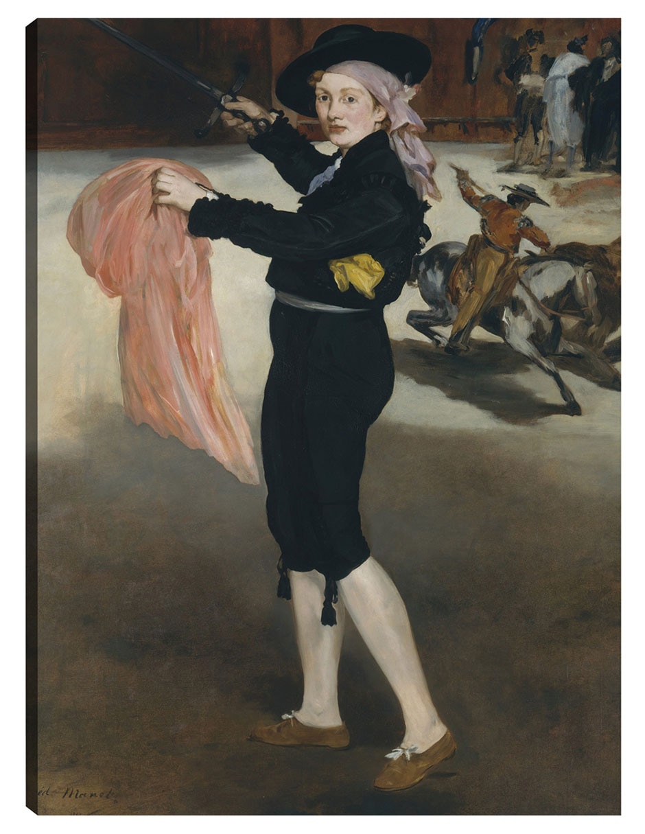 Cuadro decorativo Señorita V. . . Con El Traje De Espada (1862) técnica mixta Gente Cuadro decorativo Señorita V. . . Con El Traje De Espada (1862) técnica mixta Gente
