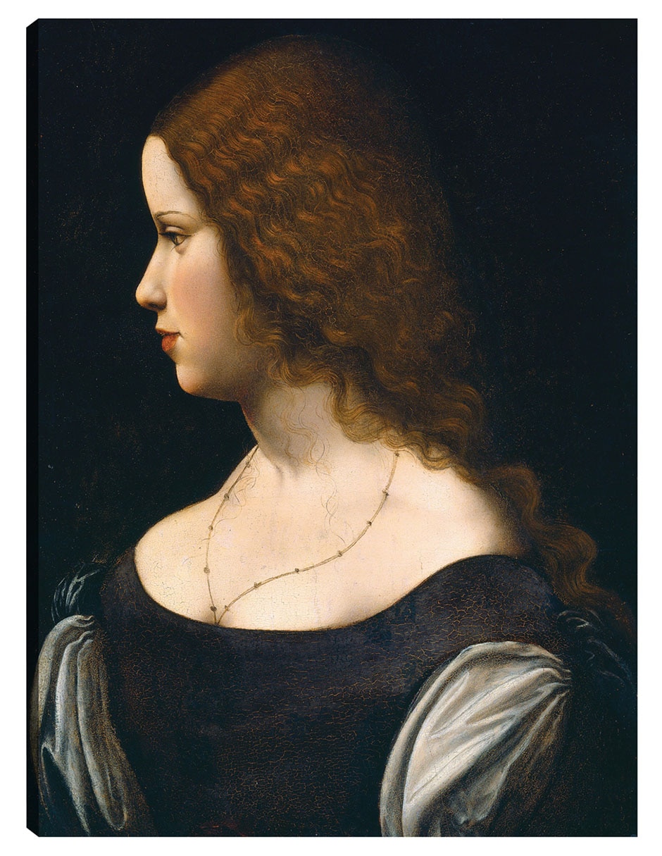 Cuadro decorativo Retrato De Una Señorita, C. 1500 técnica mixta Gente