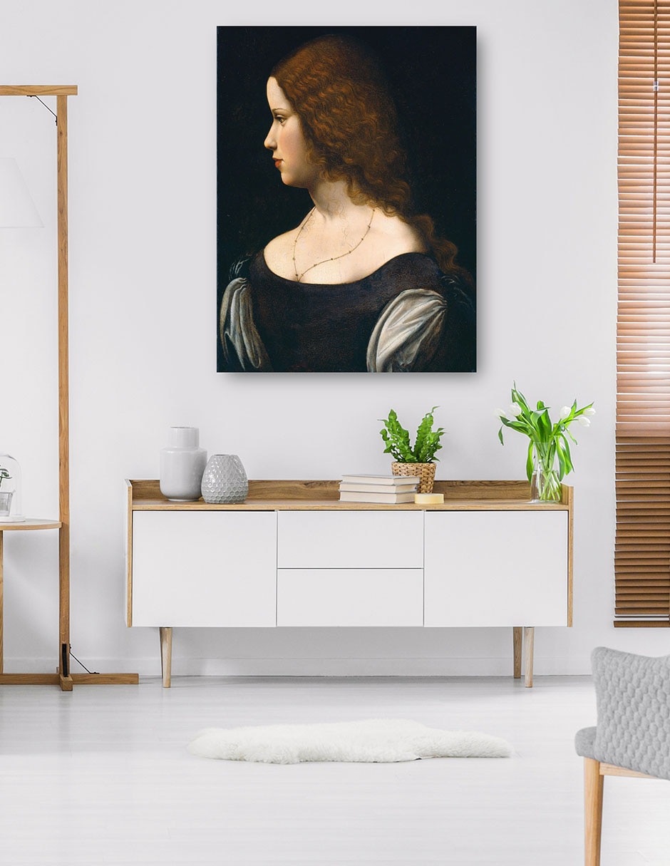 Cuadro decorativo Retrato De Una Señorita, C. 1500 técnica mixta Gente 4