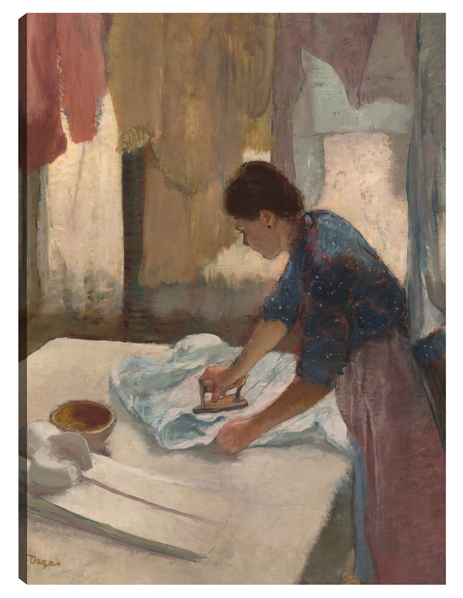 Cuadro decorativo Mujer Planchando (Nga.Gov) técnica mixta Gente Cuadro decorativo Mujer Planchando (Nga.Gov) técnica mixta Gente