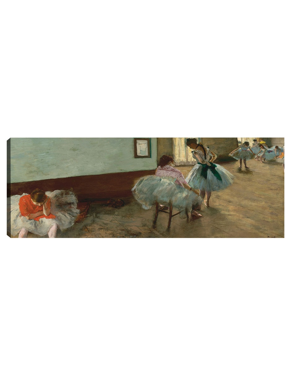 Cuadro decorativo La Lección De Danza, C. 1879 técnica mixta Gente Cuadro decorativo La Lección De Danza, C. 1879 técnica mixta Gente
