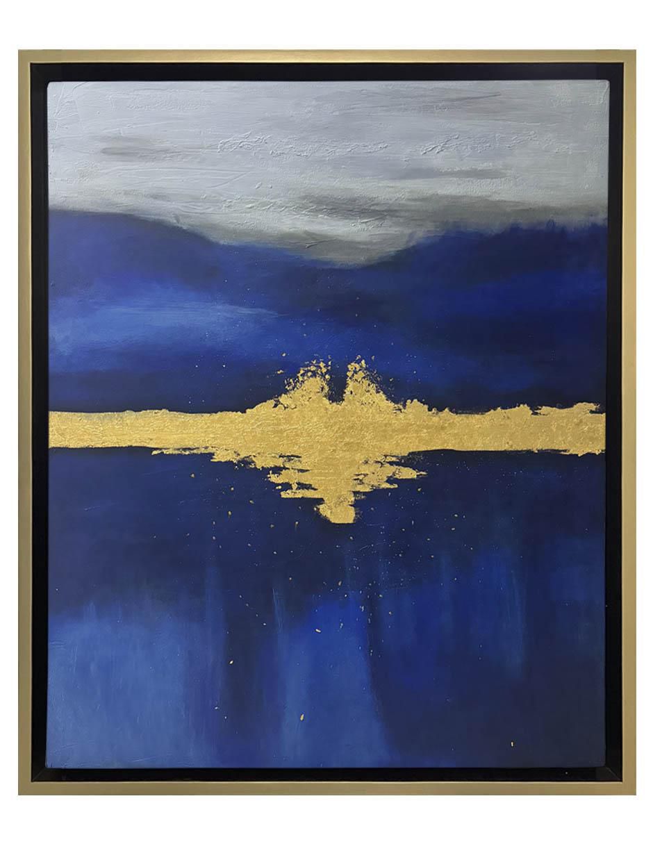 Pintura Gold Belt técnica acrílico Pintura Gold Belt técnica acrílico