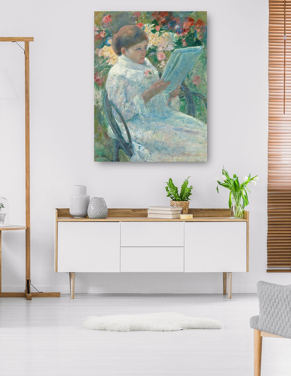 Cuadro decorativo En Un Balcón (1878-79) - Impresión En Lienzo técnica mixta Retratos 5