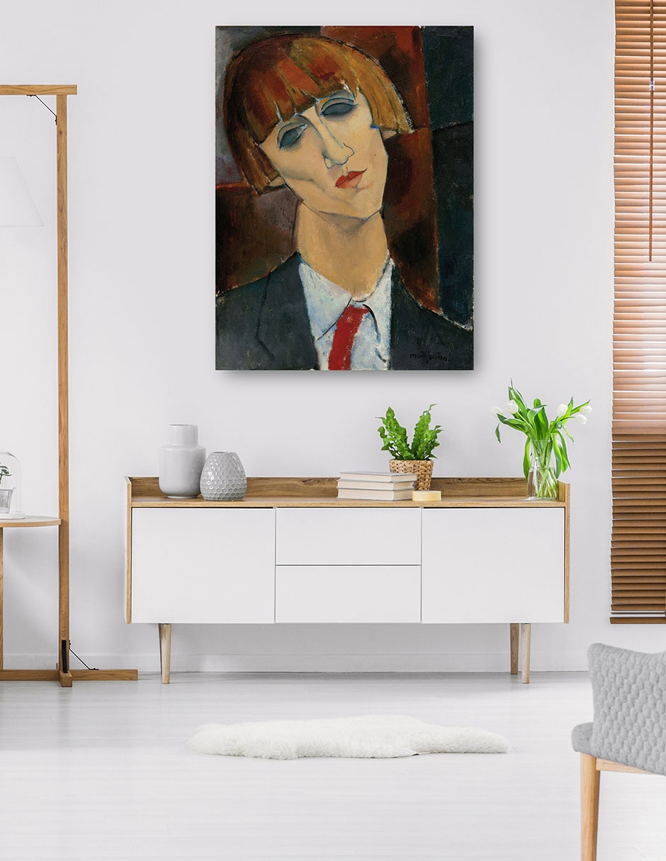 Cuadro decorativo Señora Kisling - Impresión En Lienzo técnica mixta Retratos 5