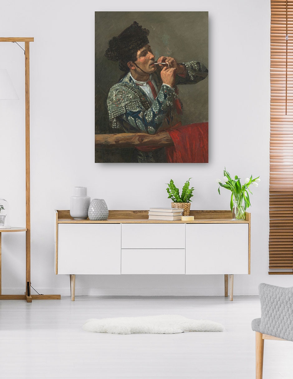 Cuadro decorativo Después De La Corrida De Toros (1873) - Impresión En Lienzo técnica mixta Retratos 5