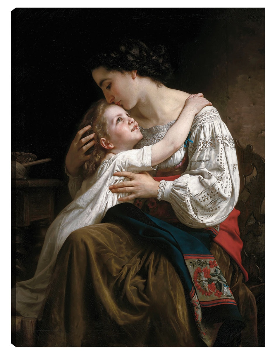 Cuadro decorativo La Palanca (1865) - Impresión En Lienzo técnica mixta Familia