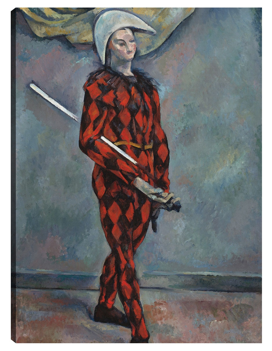 Cuadro decorativo Arlequín (1888-1890) - Impresión En Lienzo técnica mixta Retratos Cuadro decorativo Arlequín (1888-1890) - Impresión En Lienzo técnica mixta Retratos