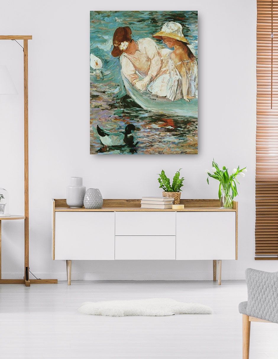 Cuadro decorativo Verano (1894) - Impresión En Lienzo técnica mixta Retratos 5