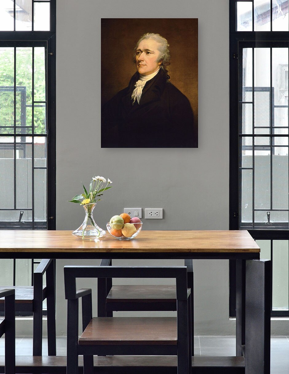 Cuadro decorativo Alejandro Hamilton, C. 1806 - Impresión En Lienzo técnica mixta Retratos 4