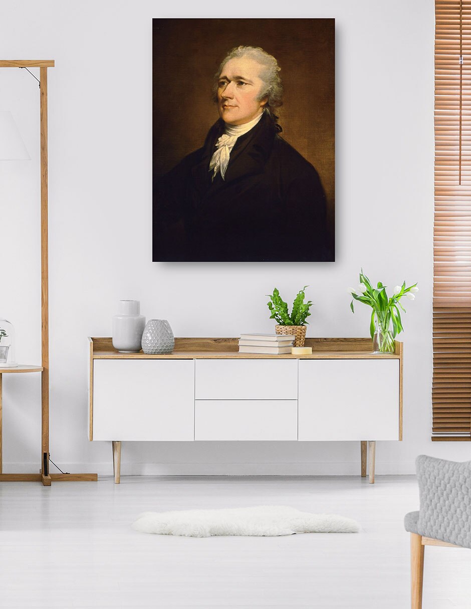 Cuadro decorativo Alejandro Hamilton, C. 1806 - Impresión En Lienzo técnica mixta Retratos 5